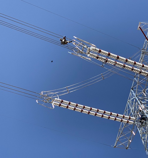 輸電線路耐張線夾在線測溫裝置